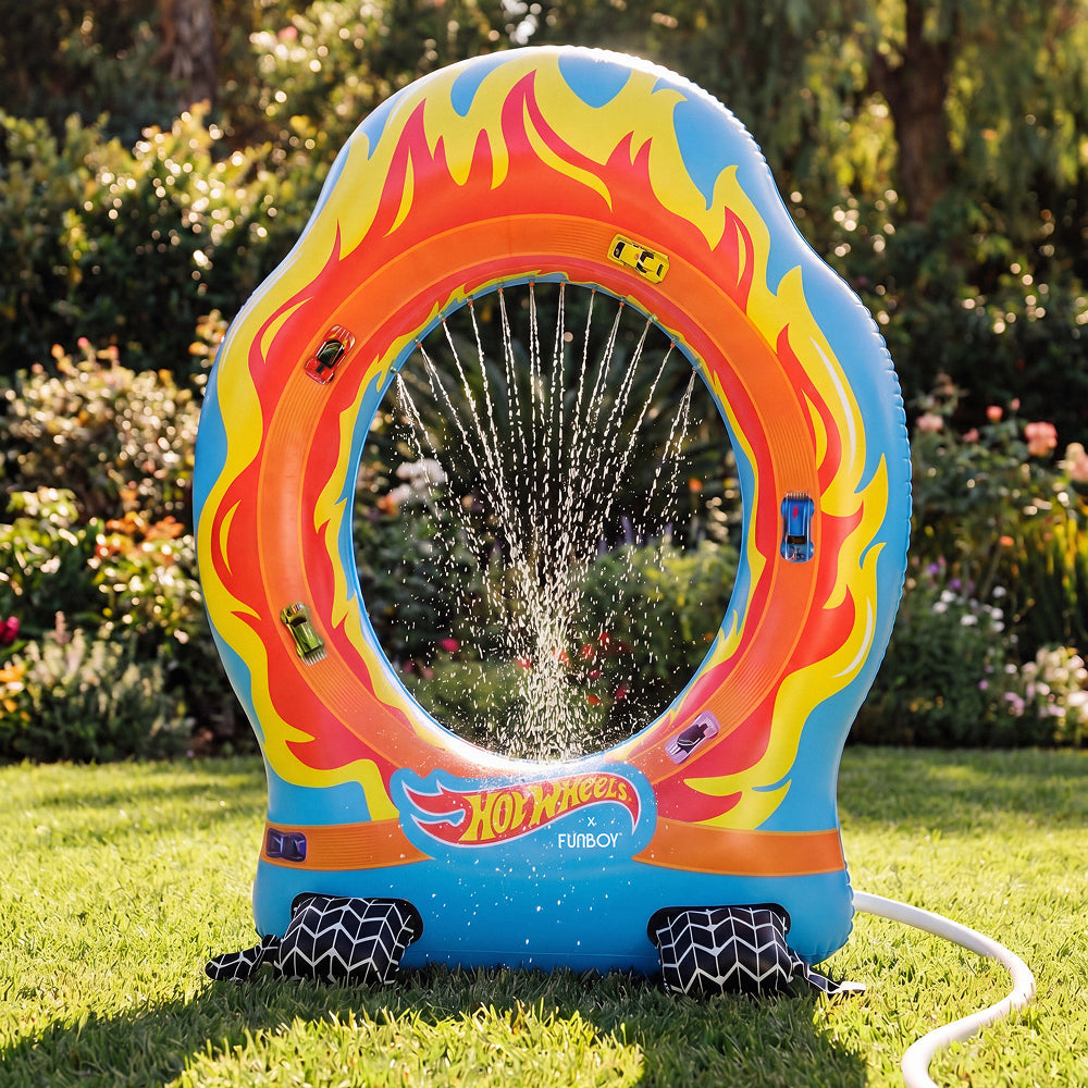 Ring of Fire Outdoor Sprinkler Water Sprinkler for Kids - Hot Wheels | Funboy Near Me