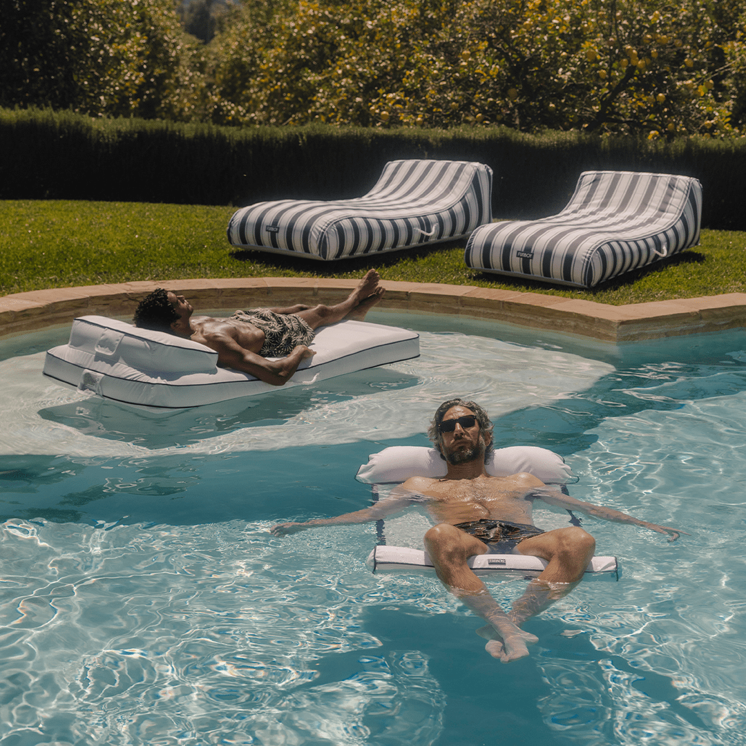 Premium Fabric Pool Hammock - White | Funboy For Sale