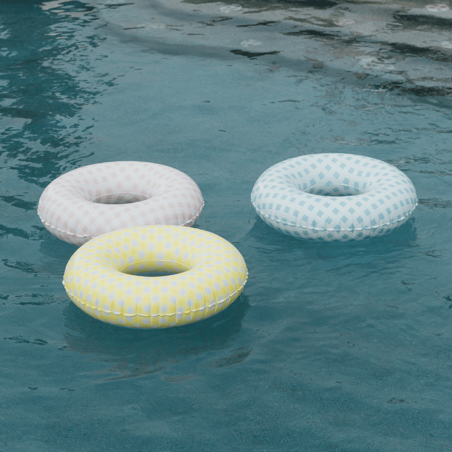 Pink Gingham Kids Tube Float | Funboy On Sale