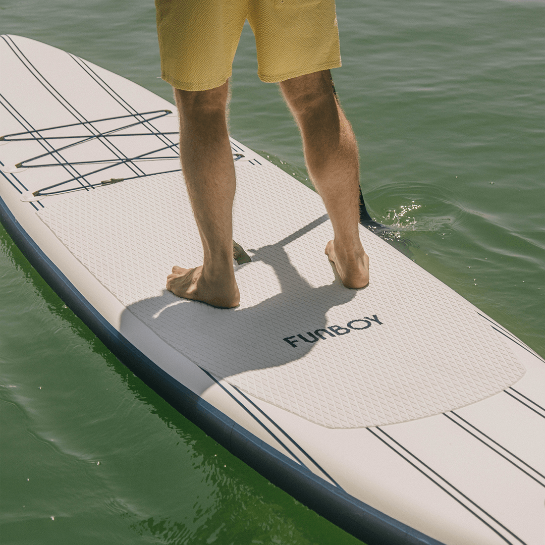11"6' Inflatable Stand Up Paddle Board - Navy & White | Funboy New