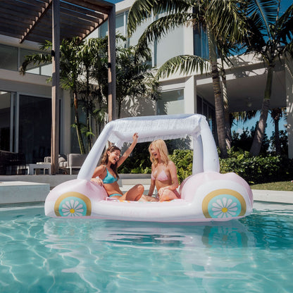 Malibu Barbie™ Golf Cart Pool Float with Shade | Funboy Online