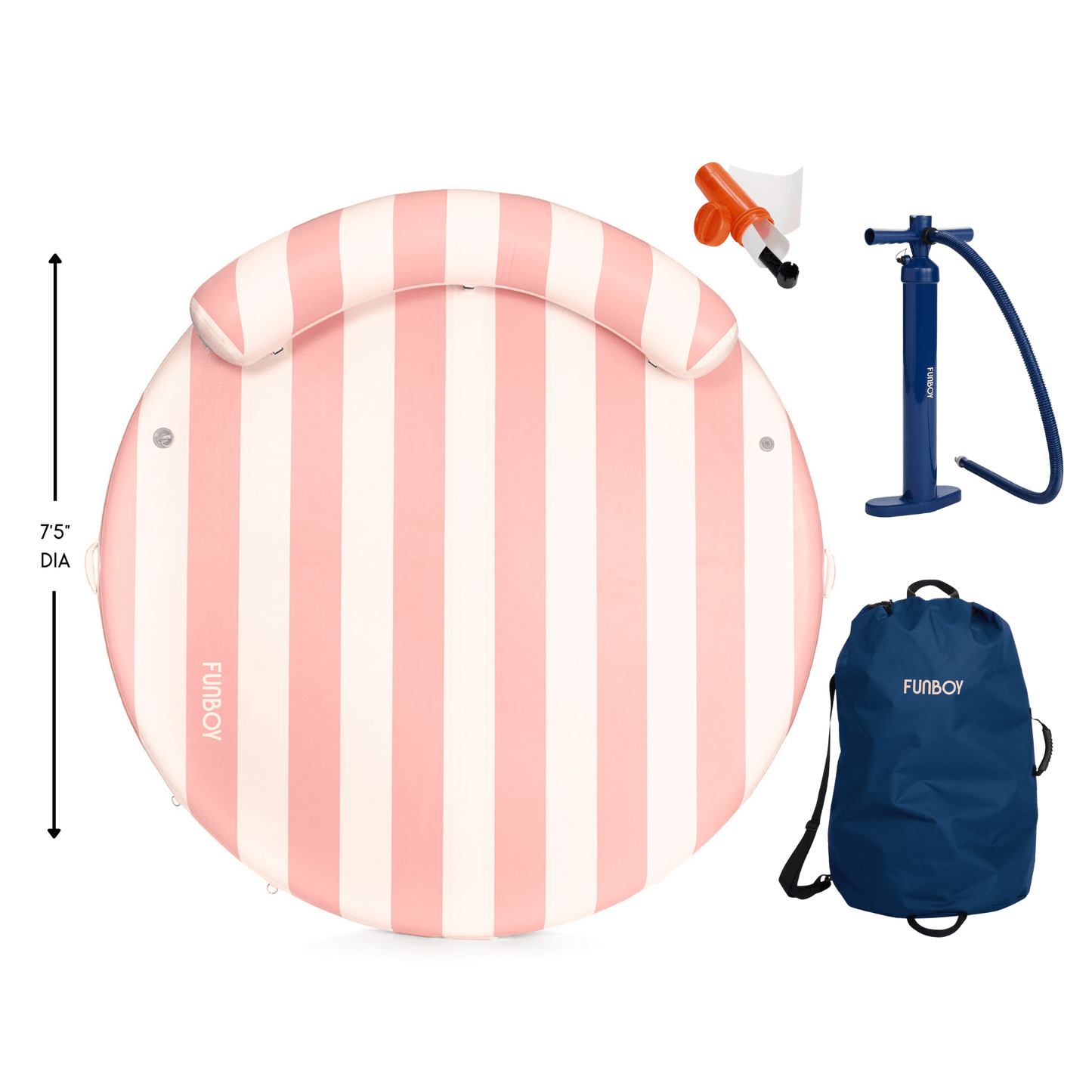 Inflatable Dock & Floating Island - Pink | Funboy Sale