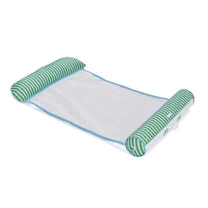 Fabric Pool Hammock, Green & Blue | Funboy Sale