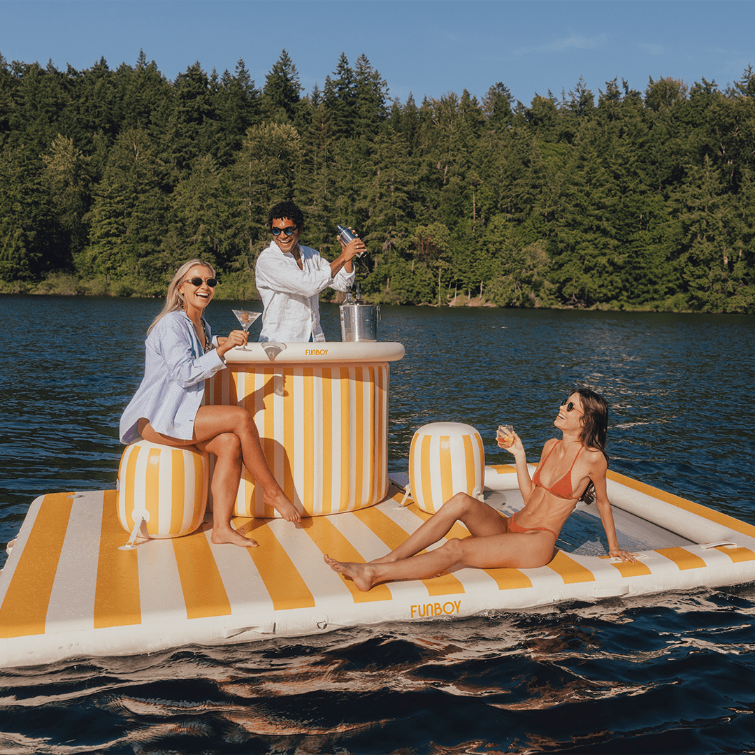 The Almalfi Giant Cabana Island Party Bar | Funboy Discount