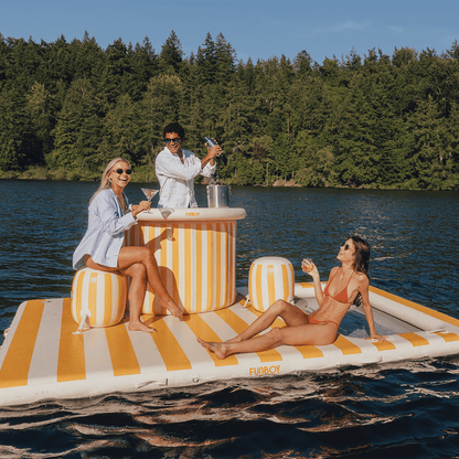 The Almalfi Giant Cabana Island Party Bar | Funboy Discount