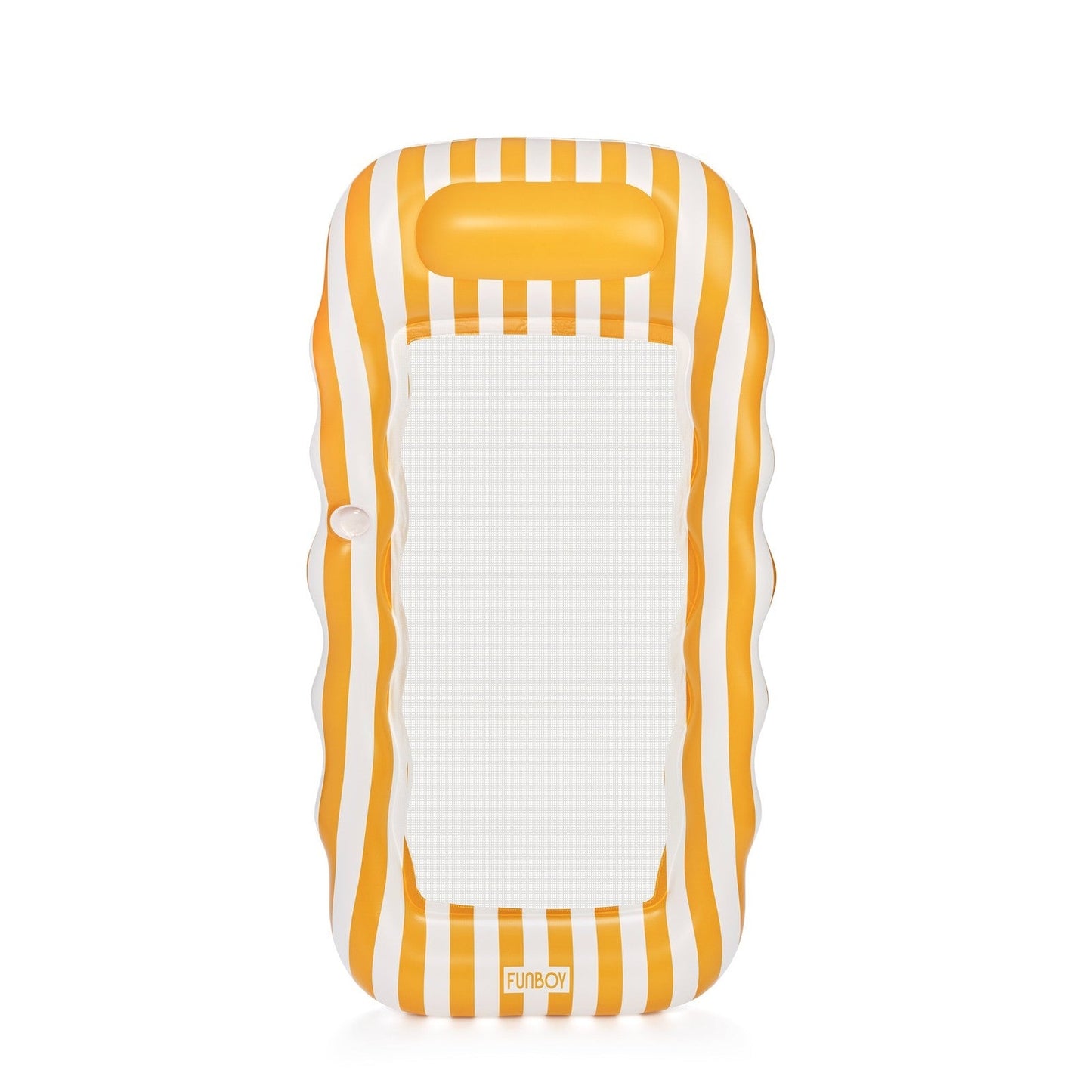 Mesh Lounger Yellow Stripe | Funboy New
