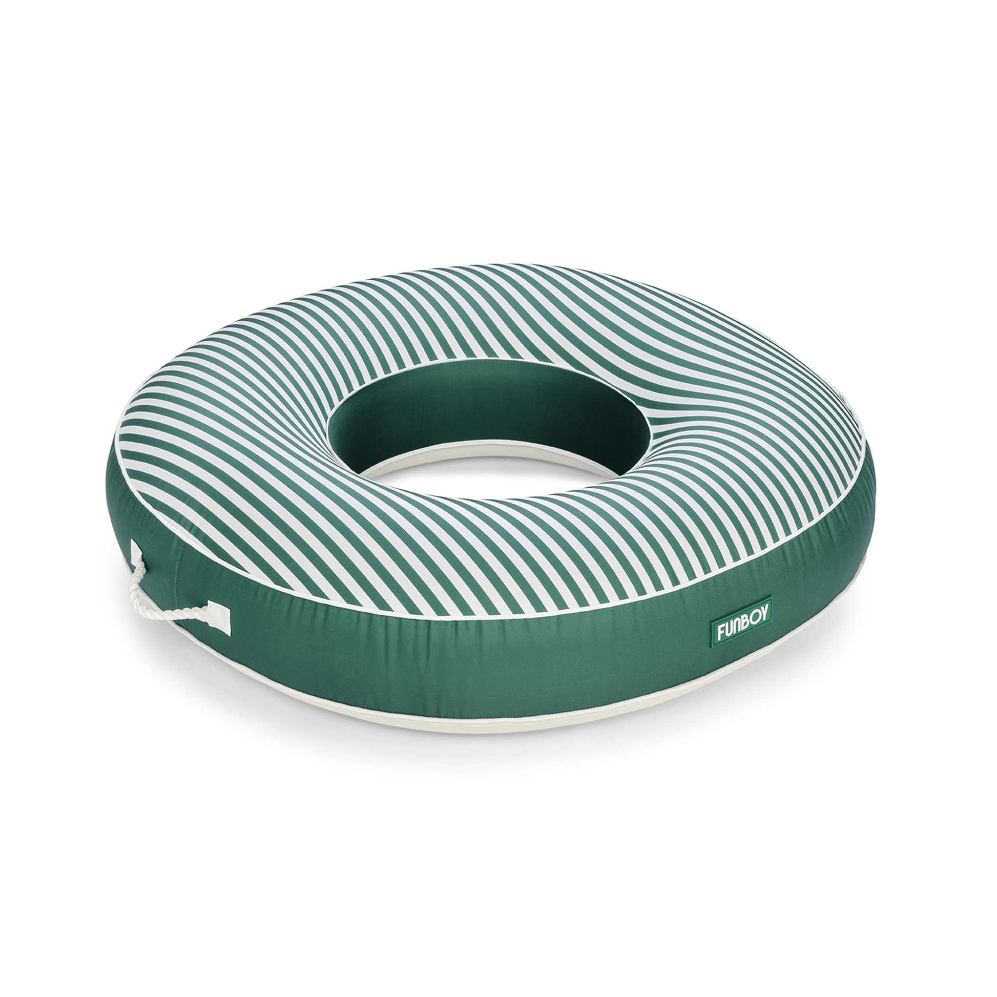 Fabric Covered Tube Float - Green Stripe | Funboy Near Me