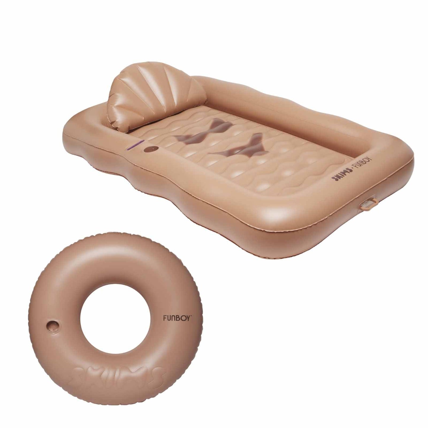 FUNBOY x SKIMS Tanning Bundle; Sienna Tanning Pool Lounger + Tube | Funboy On Sale