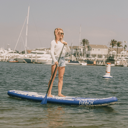 11"6' Inflatable Stand Up Paddle Board - Toile | Funboy Discount