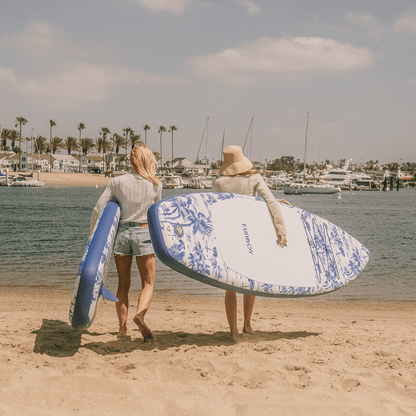 11"6' Inflatable Stand Up Paddle Board - Toile | Funboy Discount