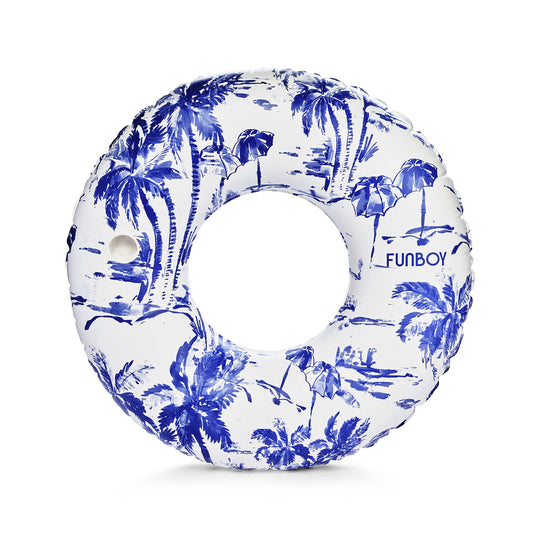 Blue Toile Tube Float | Funboy Sale