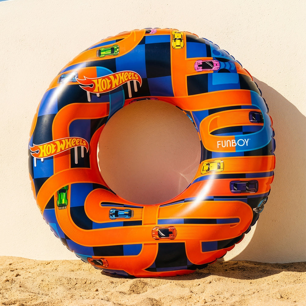 Hot Wheels Kids Checkered Flame Tube Float | Funboy Online