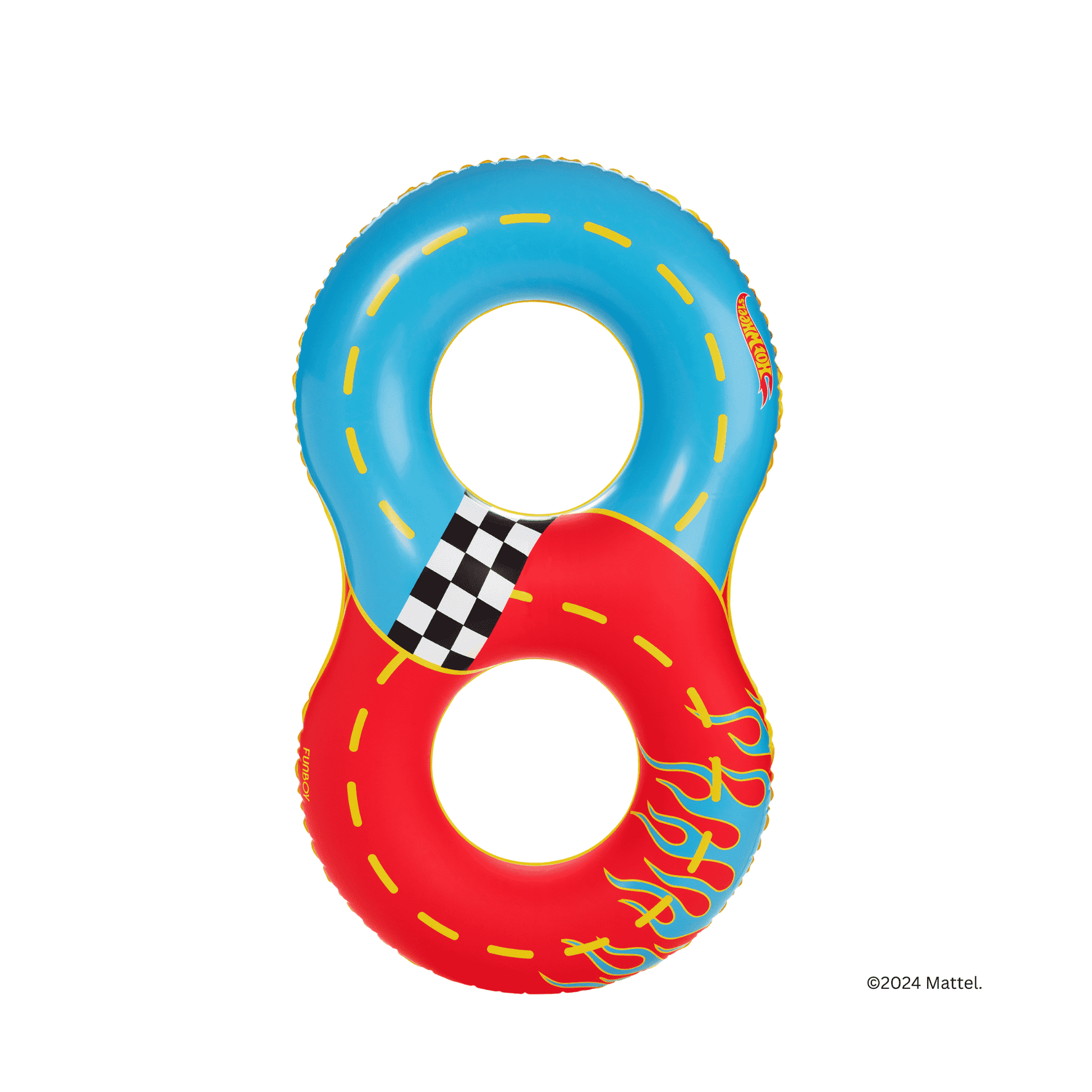 Hot Wheels Kids Racetrack Double Tube Float | Funboy Discount