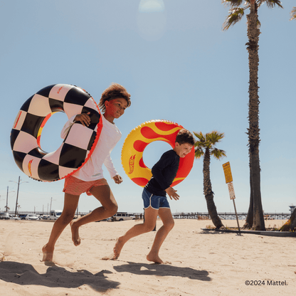 Hot Wheels Kids Checkered Flame Tube Float | Funboy Near Me