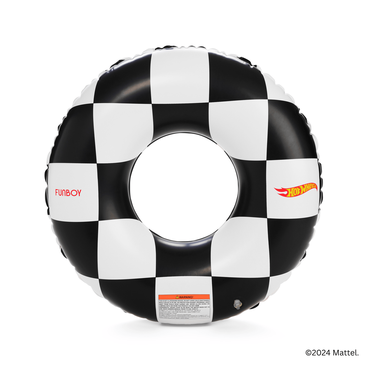 Hot Wheels Kids Checkered Flame Tube Float | Funboy Near Me