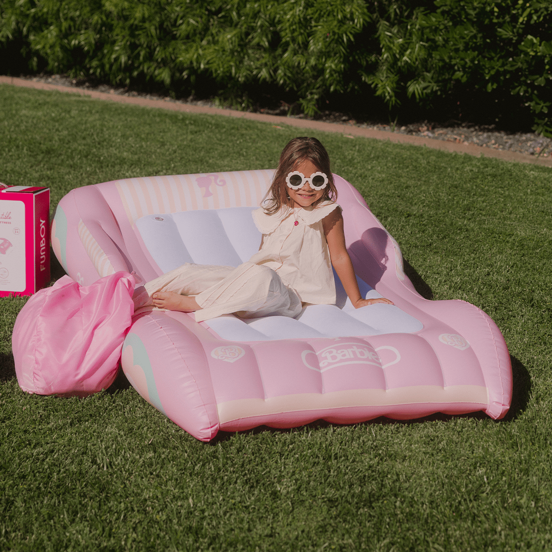 Barbie Bed: Inflatable Kid's Sleepover Bed | Funboy Sale