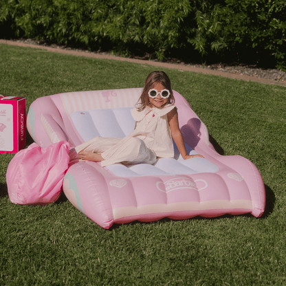 Barbie Bed: Inflatable Kid's Sleepover Bed | Funboy Sale
