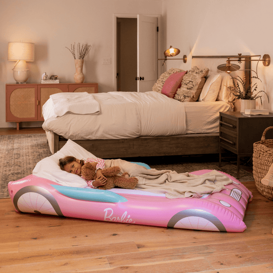 Barbie Bed: Inflatable Kid's Sleepover Bed | Funboy Discount