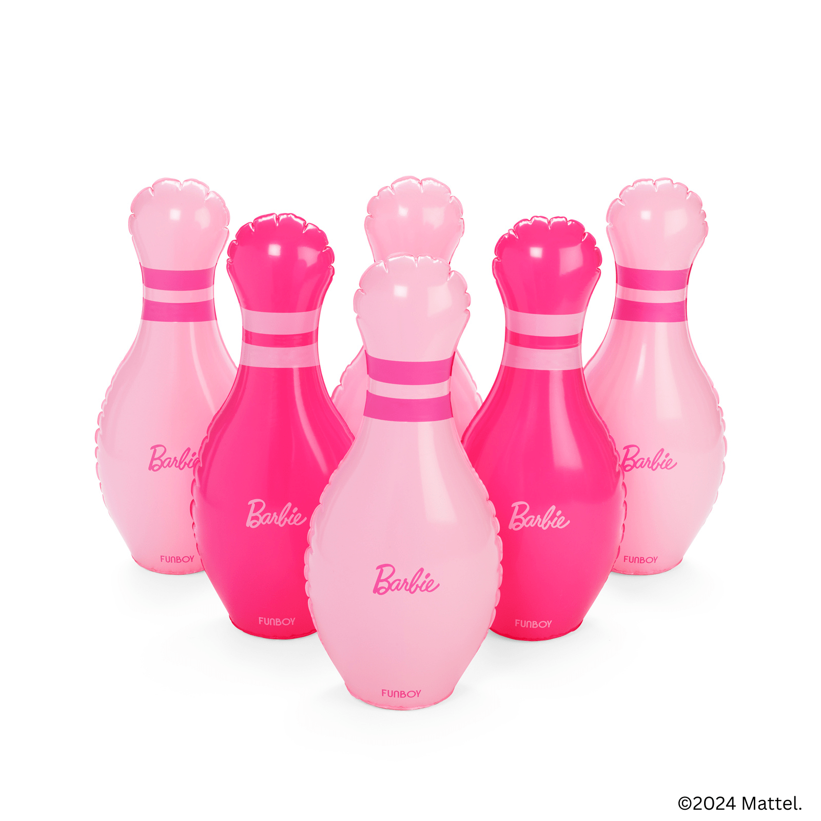 FUNBOY X Barbie™ Inflatable Backyard Bowling Set | Funboy New