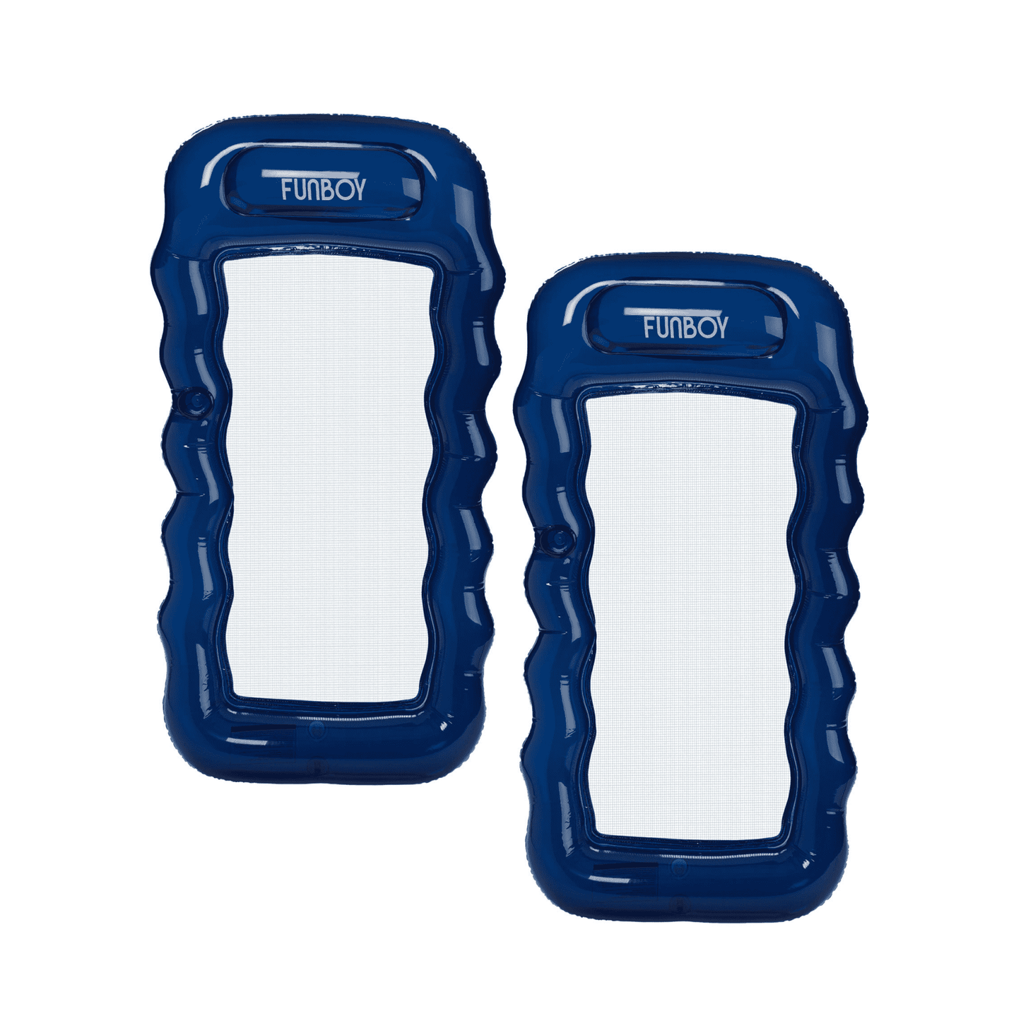 Mesh Pool Float Lounger, Navy Blue - 2 Pack | Funboy Near Me