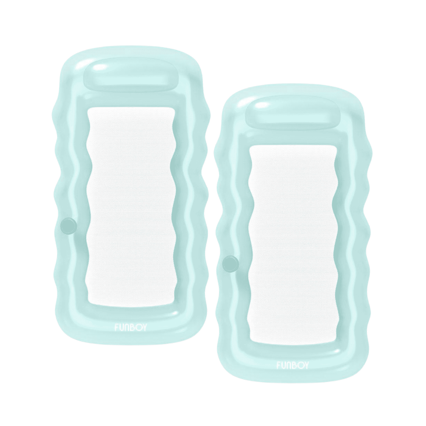 Clear Mint Mesh Lounger Float - 2 Pack | Funboy On Sale
