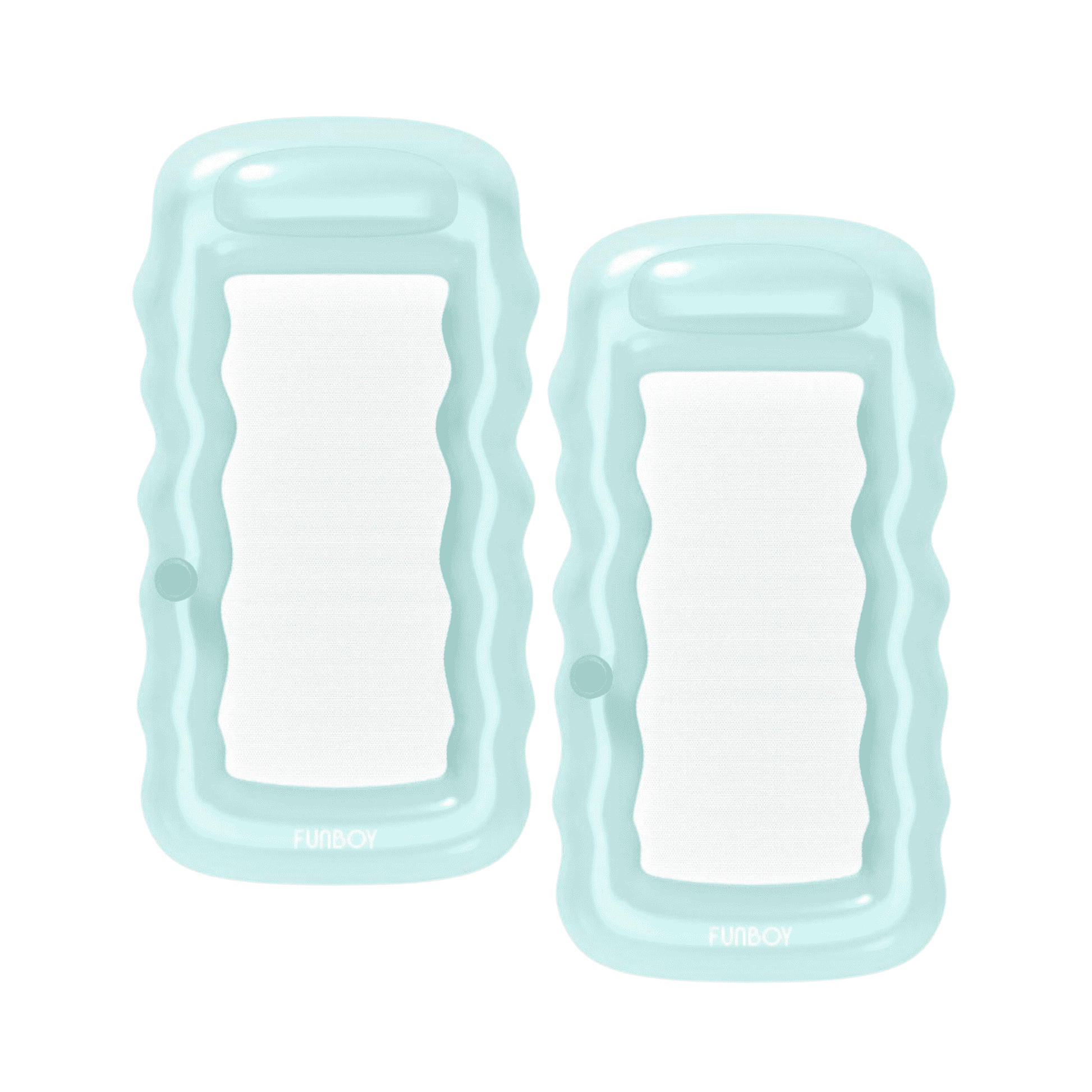 Clear Mint Mesh Lounger Float - 2 Pack | Funboy On Sale