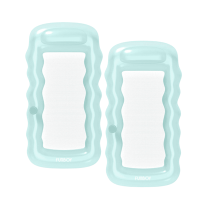 Clear Mint Mesh Lounger Float - 2 Pack | Funboy On Sale