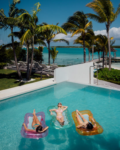 Clear Pink Mesh Lounger | Funboy Discount