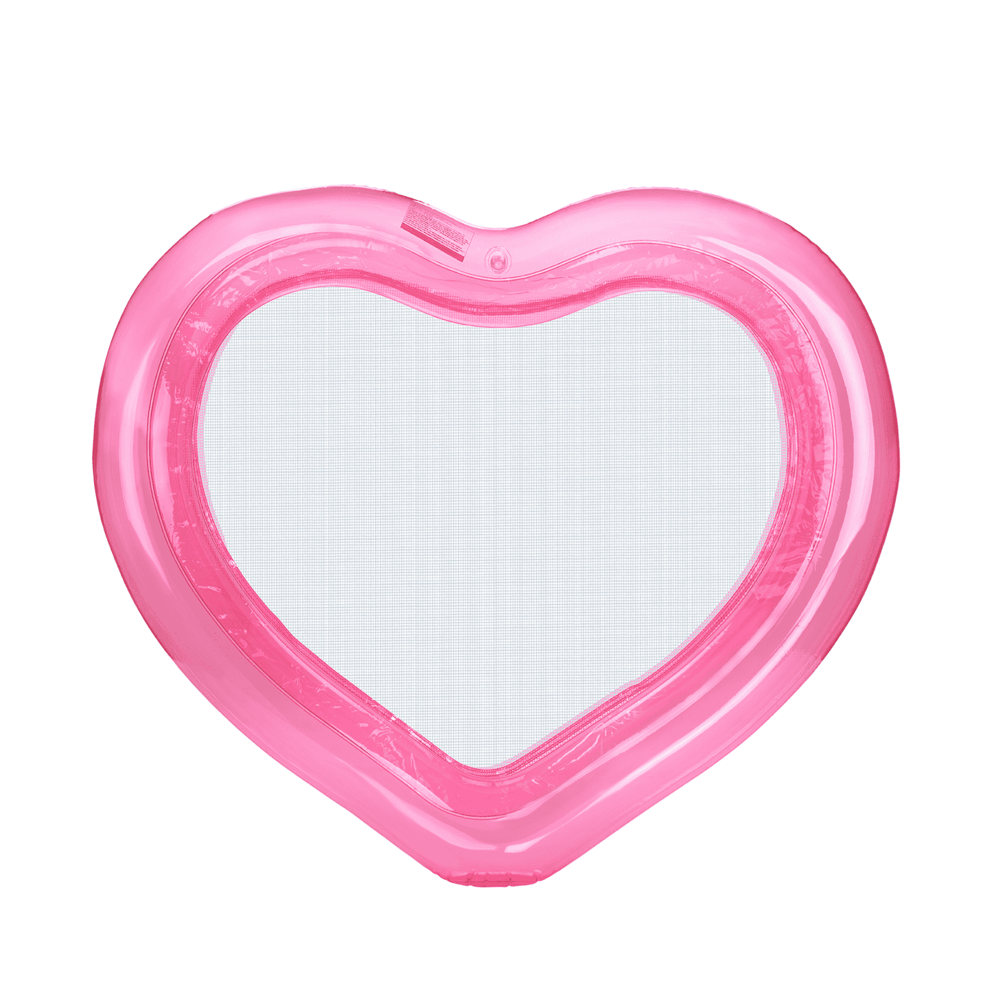 Floating Pool Hammock: Heart-Shaped, Clear Pink | Funboy For Sale
