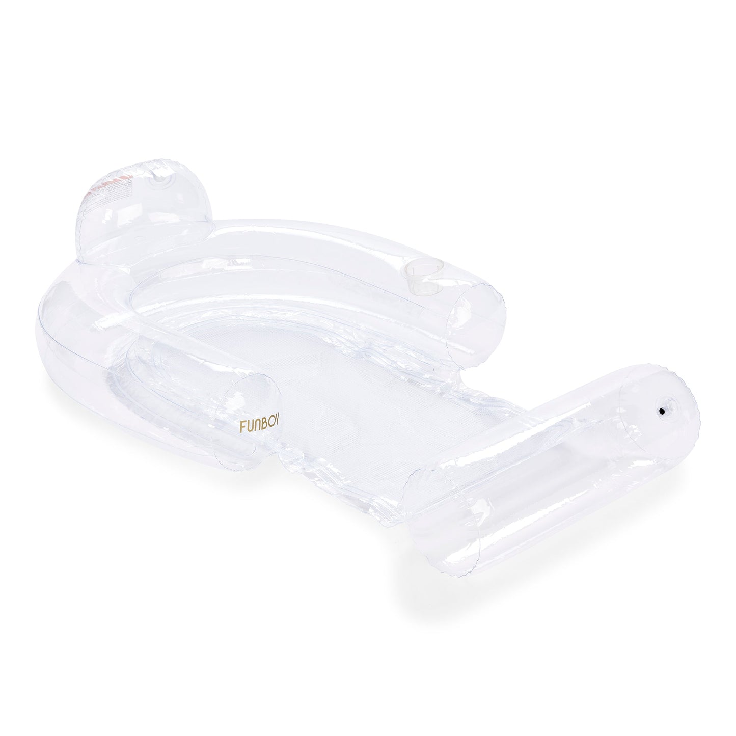 Pool Float Lounger: Clear Mesh Chair Float | Funboy New