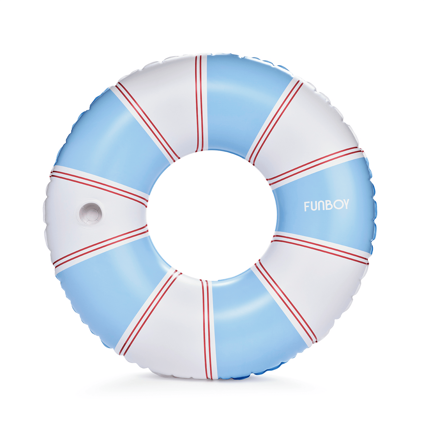 Red & Blue Striped Vintage Lux Tube Float | Funboy On Sale