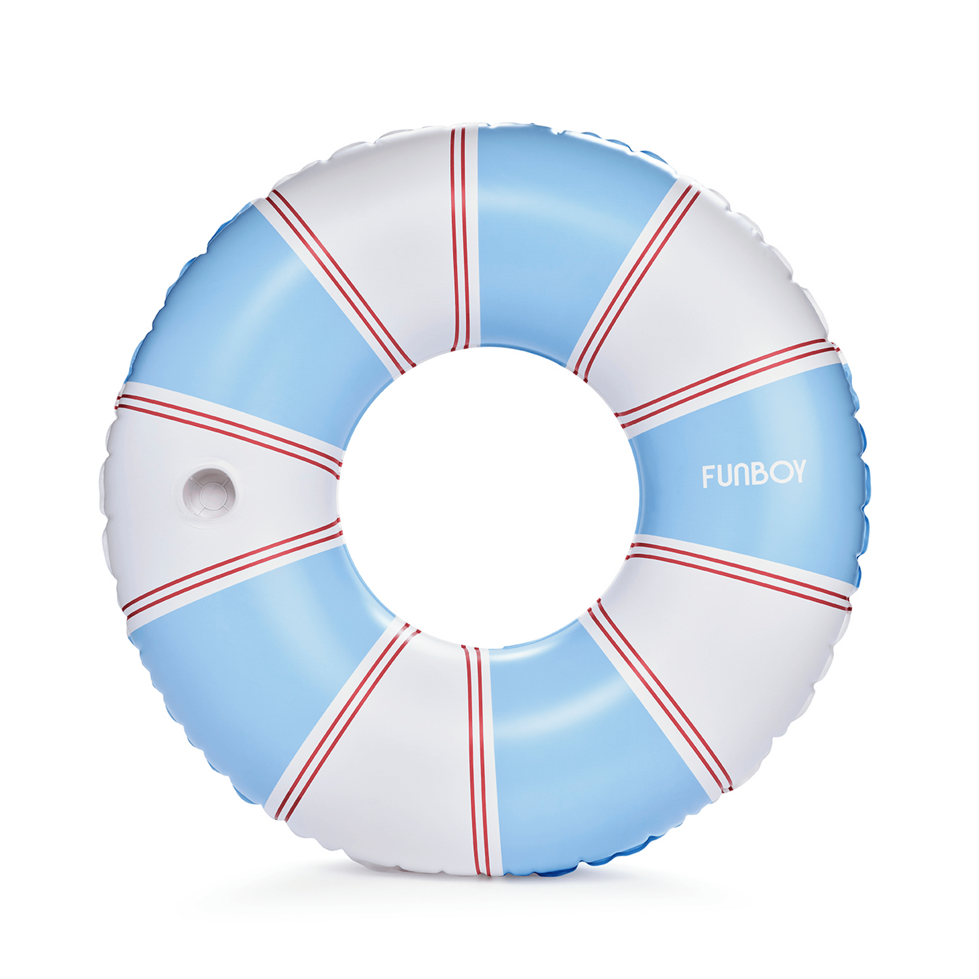 Red & Blue Striped Vintage Lux Tube Float | Funboy On Sale