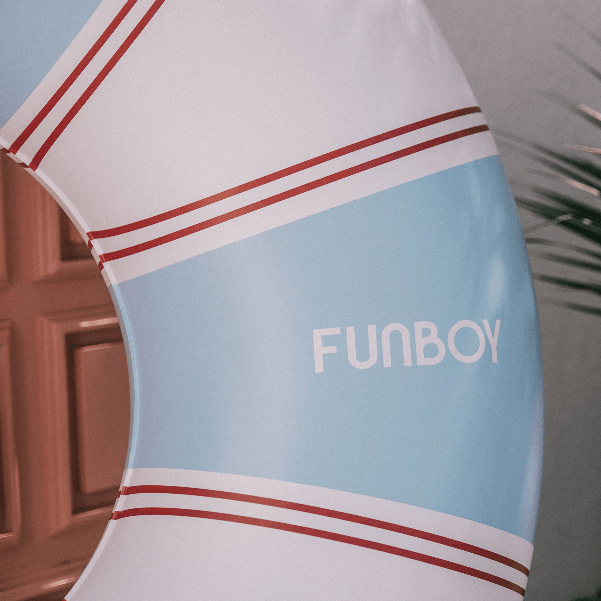 Red & Blue Striped Vintage Lux Tube Float | Funboy On Sale