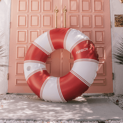 Red Vintage Lux Tube Float | Funboy Discount