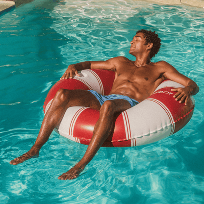 Red Vintage Lux Tube Float | Funboy Discount