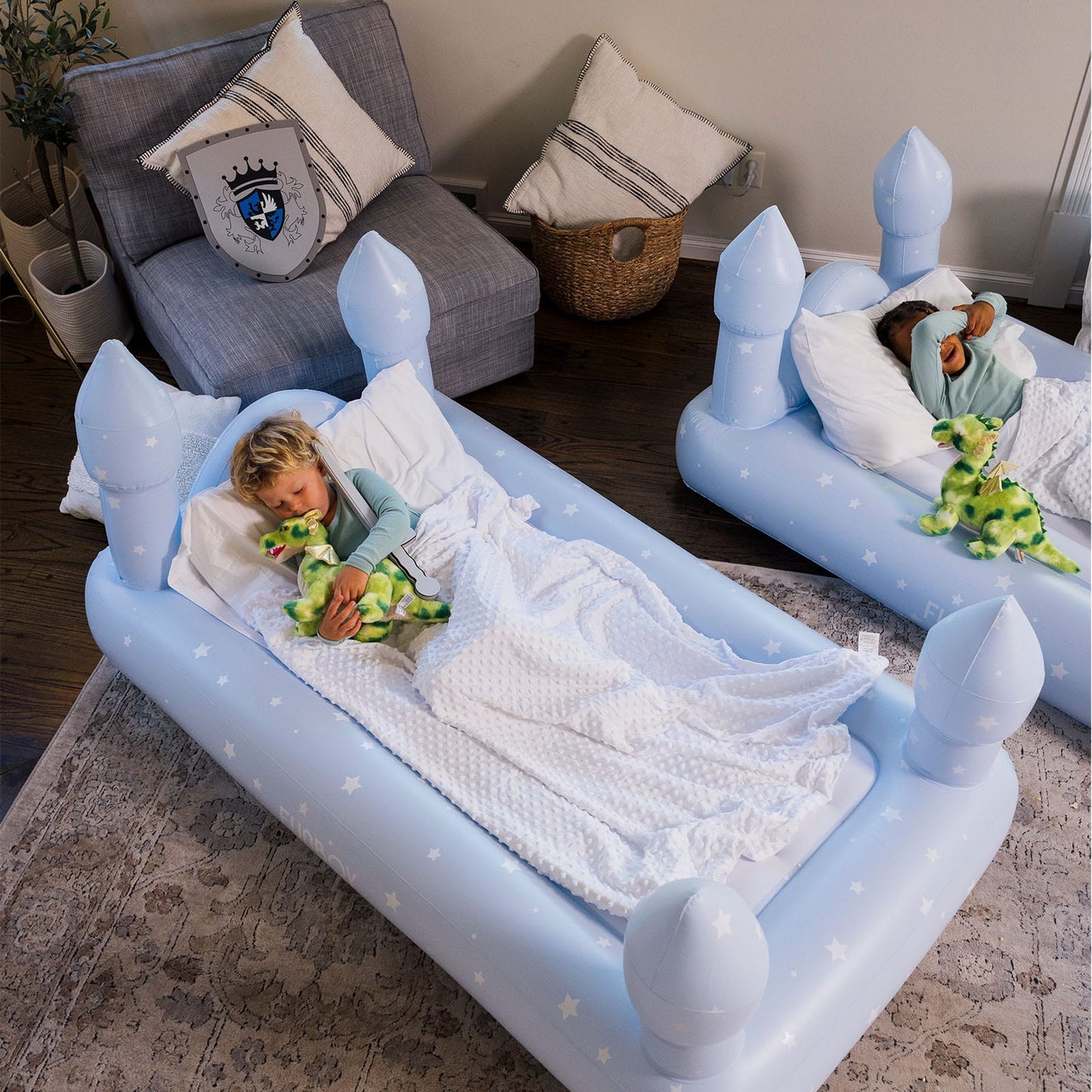 Sleepover Beds - Blue Castle, 2 Pack | Funboy Online