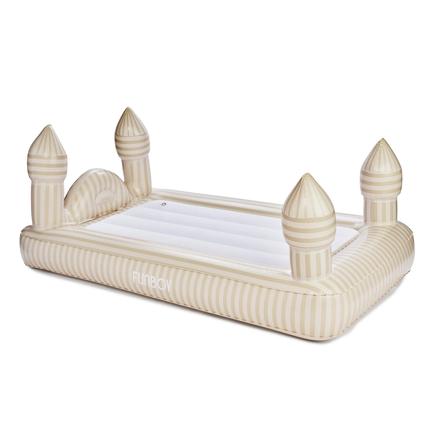 Kids Sleepover Bed - Striped Castle Air Mattress | Funboy On Sale