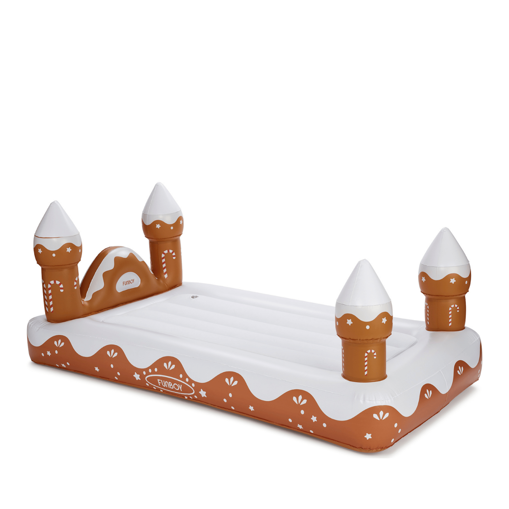 Kids Sleepover Bed - Christmas Gingerbread Air Mattress | Funboy For Sale