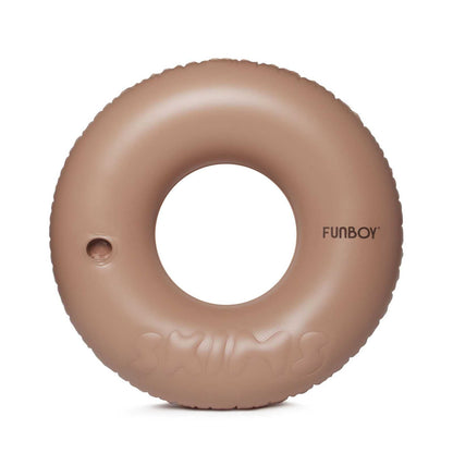 SKIMS x FUNBOY Sienna Embossed Tube Float - 46" Inflated w/ cup holder | Funboy On Sale