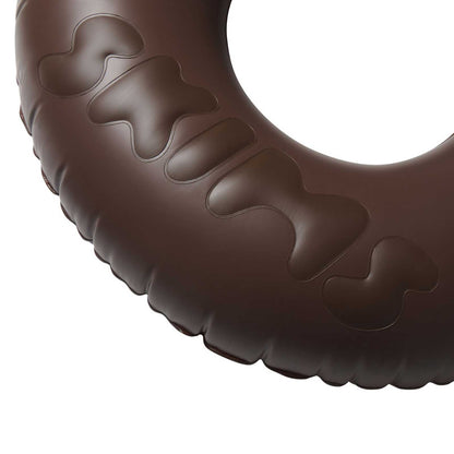 SKIMS x FUNBOY Cocoa Embossed Tube Float - 46" Inflated w/ cup holder | Funboy Sale