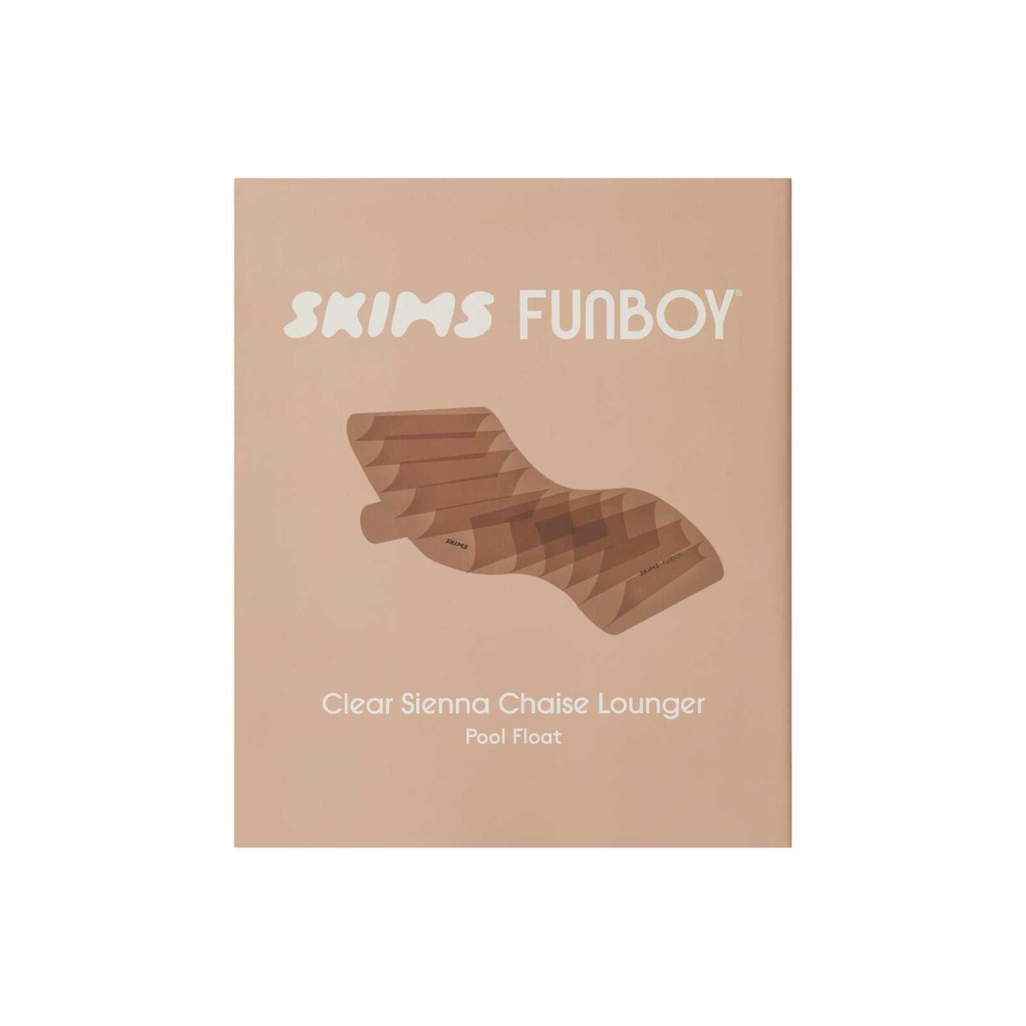 SKIMS x FUNBOY Sienna Clear Chaise Lounger | Funboy Near Me