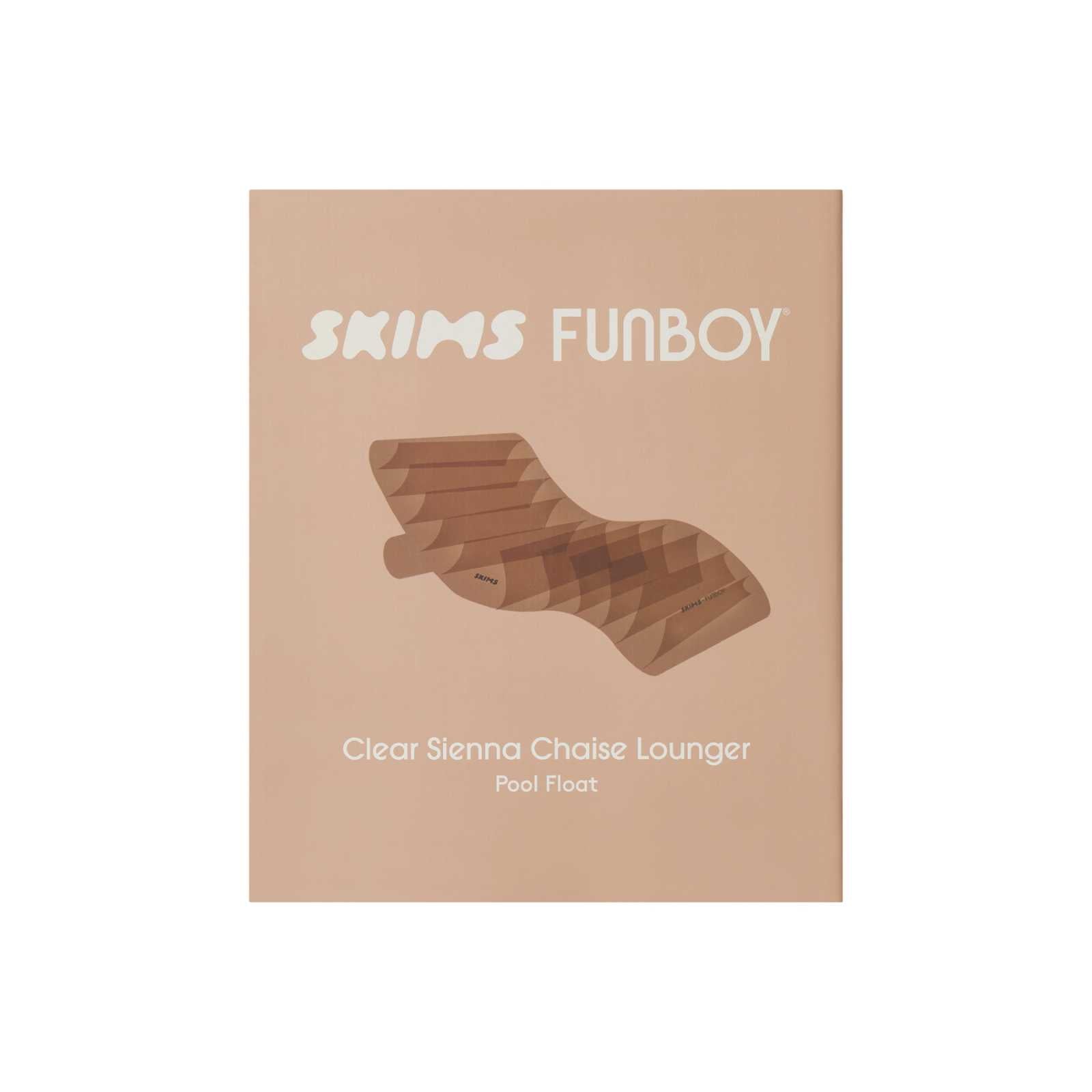 SKIMS x FUNBOY Sienna Clear Chaise Lounger | Funboy Near Me