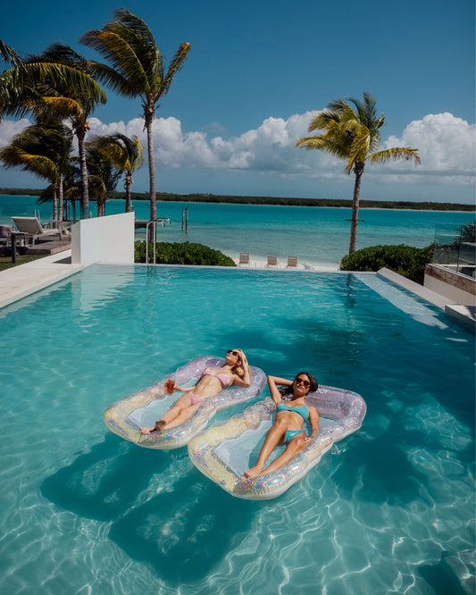 Glitter Ombre Mesh Lounger - 2 Pack | Funboy For Sale