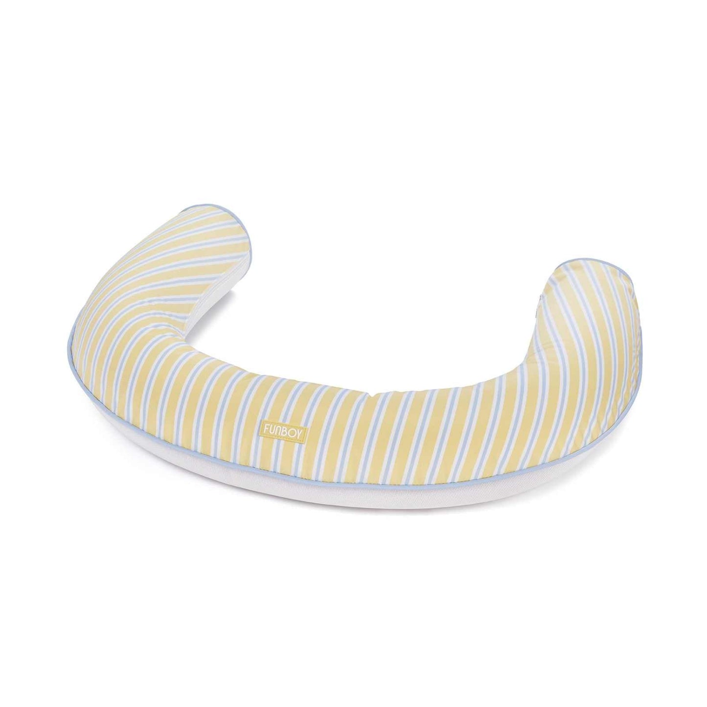 Fabric Covered Pool Noodle - Yellow, Blue & White | Funboy For Sale