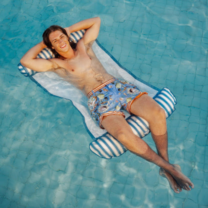 Fabric Pool Hammock, Denim Blue | Funboy Sale