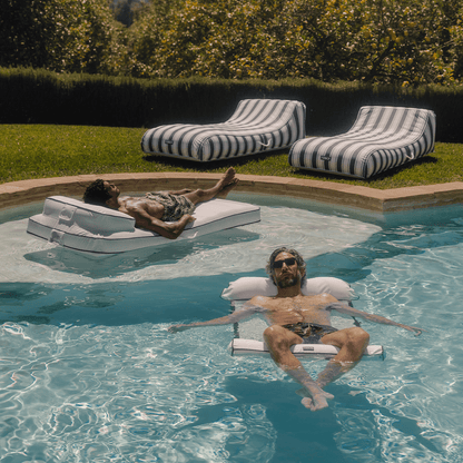 Premium Fabric Pool Hammock - White | Funboy For Sale