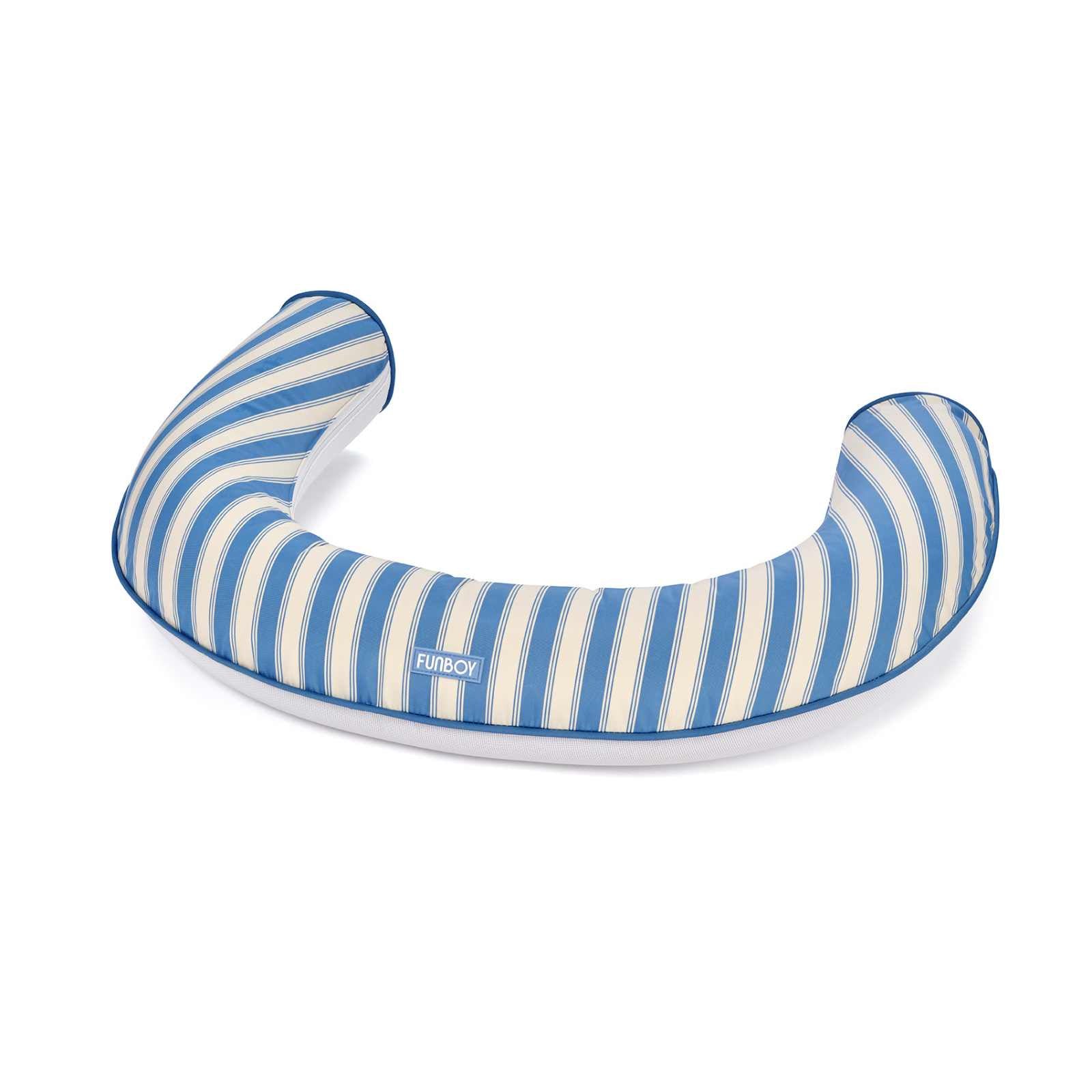 Fabric Covered Pool Noodle - Denim Blue & White | Funboy Near Me