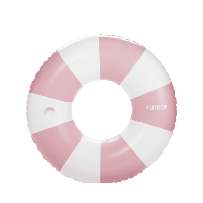 Pink Vintage Striped Tube Float | Funboy For Sale
