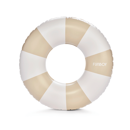 Pool Tubes for Kids: Vintage Kids Tube Float, Tan | Funboy Near Me