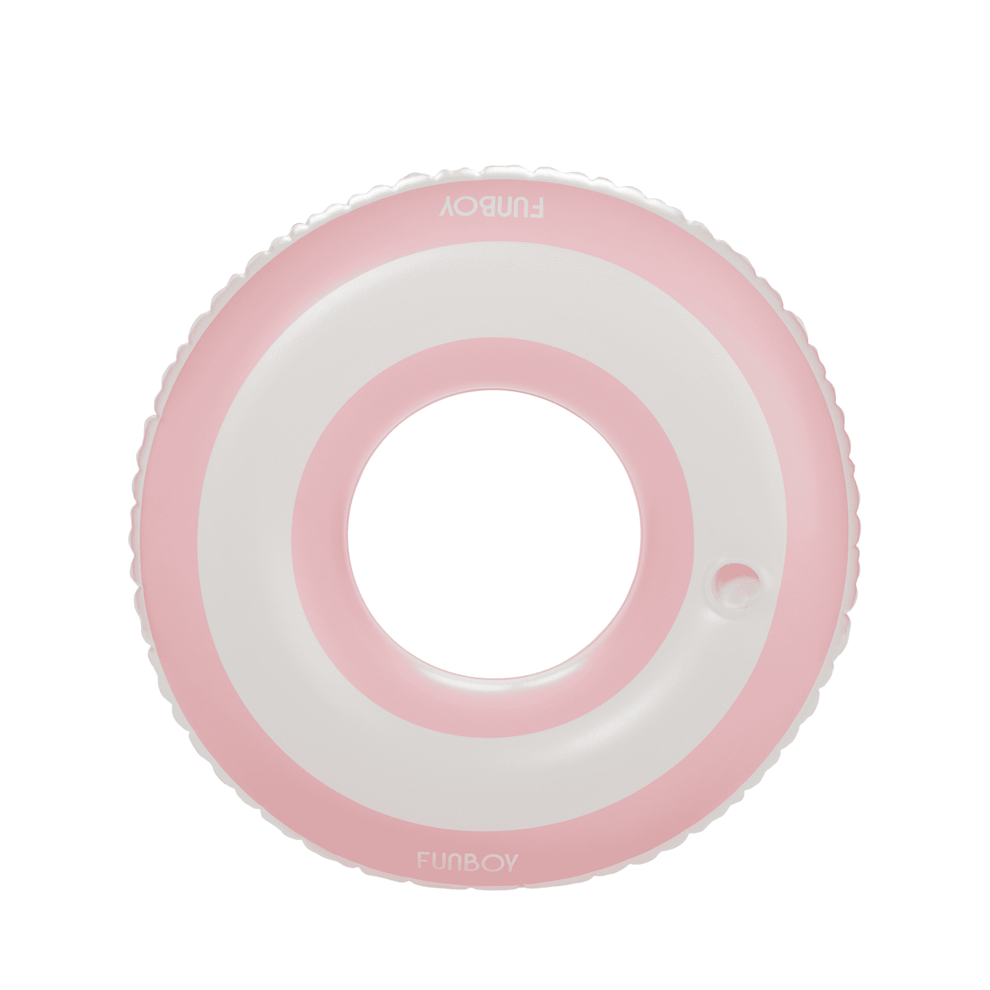 Pool Tube Float: Pink & White, Striped | Funboy Discount